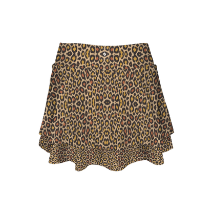 Wild Leopards - iSquared Ruffle Skirt