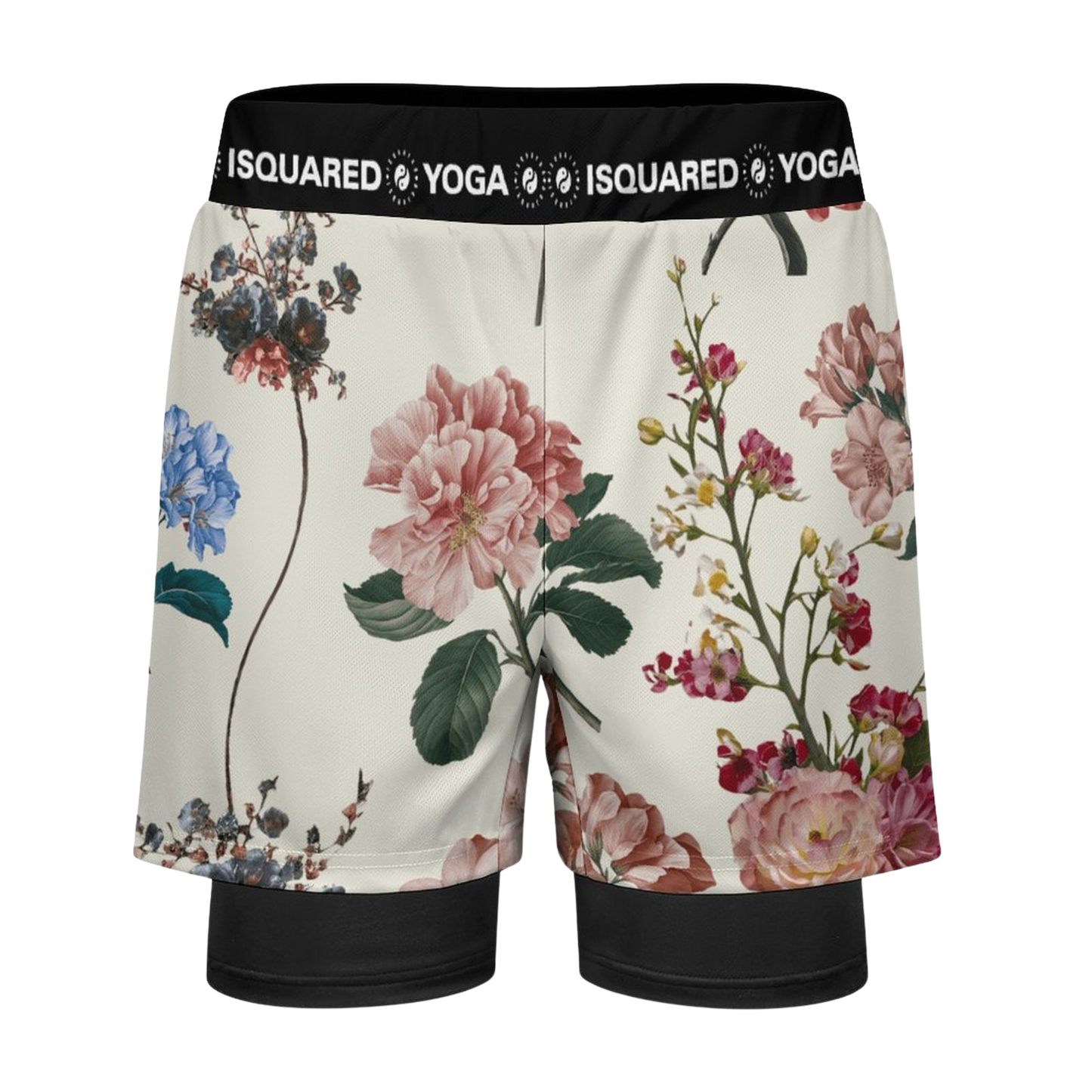 Botanicals - Comrpession Yoga Shorts