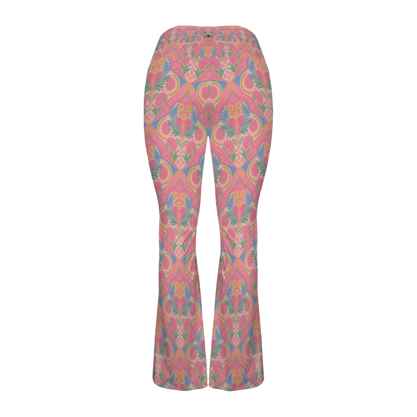 Jaipur Love - Cross Waisted Flair Leggings