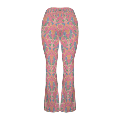 Jaipur Love - Cross Waisted Flair Leggings