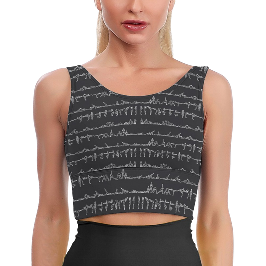Bikram Ember - iSquared Crop Top