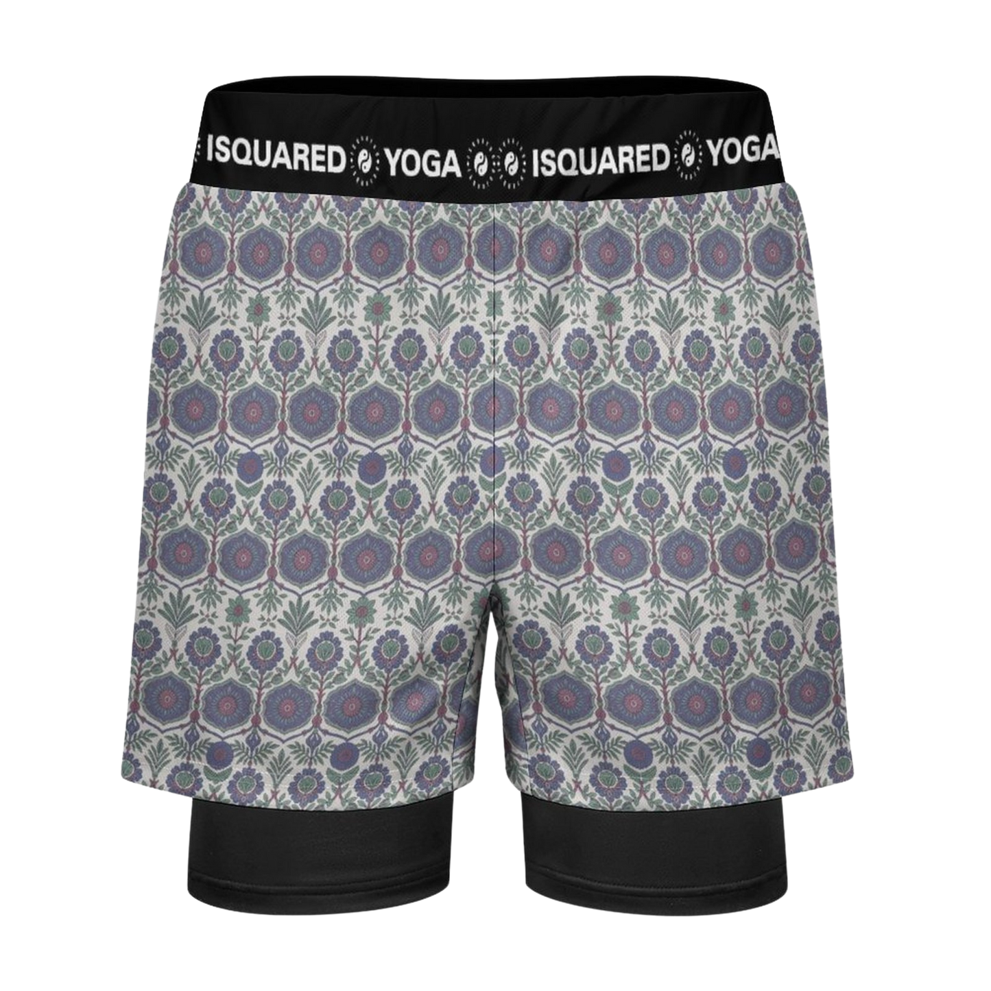 Jaipur Love - Compression Yoga Shorts
