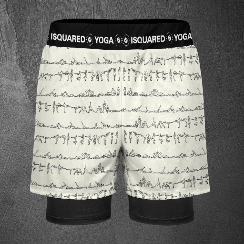 Bikram Series - Compression Yoga Shorts