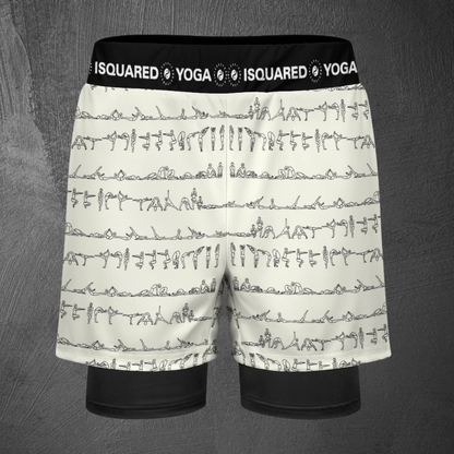 Bikram Series - Compression Yoga Shorts