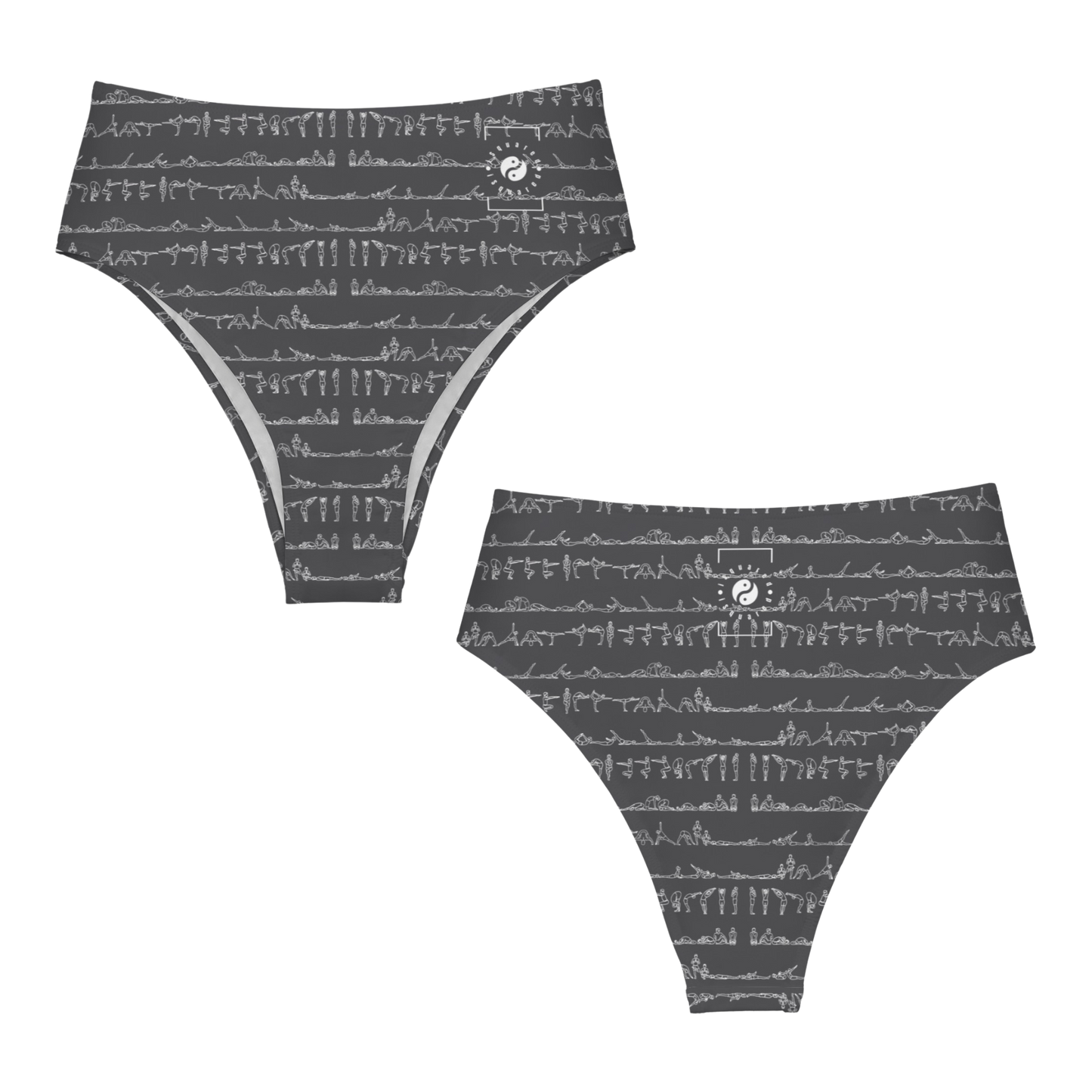 Bikram Ember - High Waisted Bikini Bottom
