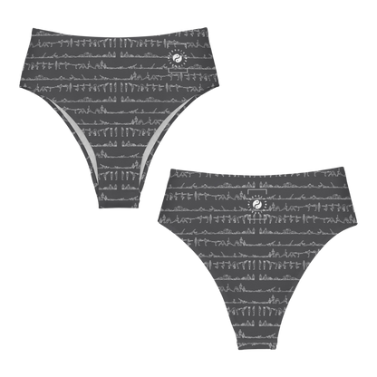 Bikram Ember - High Waisted Bikini Bottom