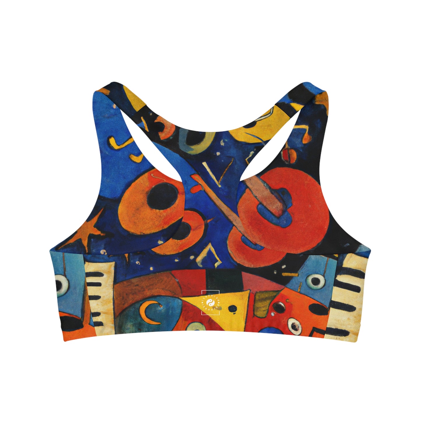 Melodic Abstractions: A Kandinskian Orchestra - Seamless Sports Bra