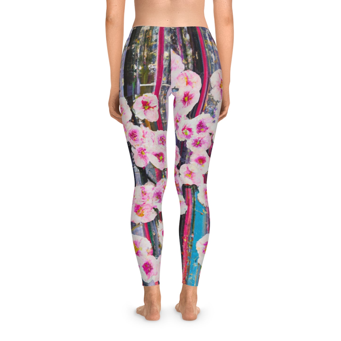 Abstract Bloom 05 - Unisex Tights