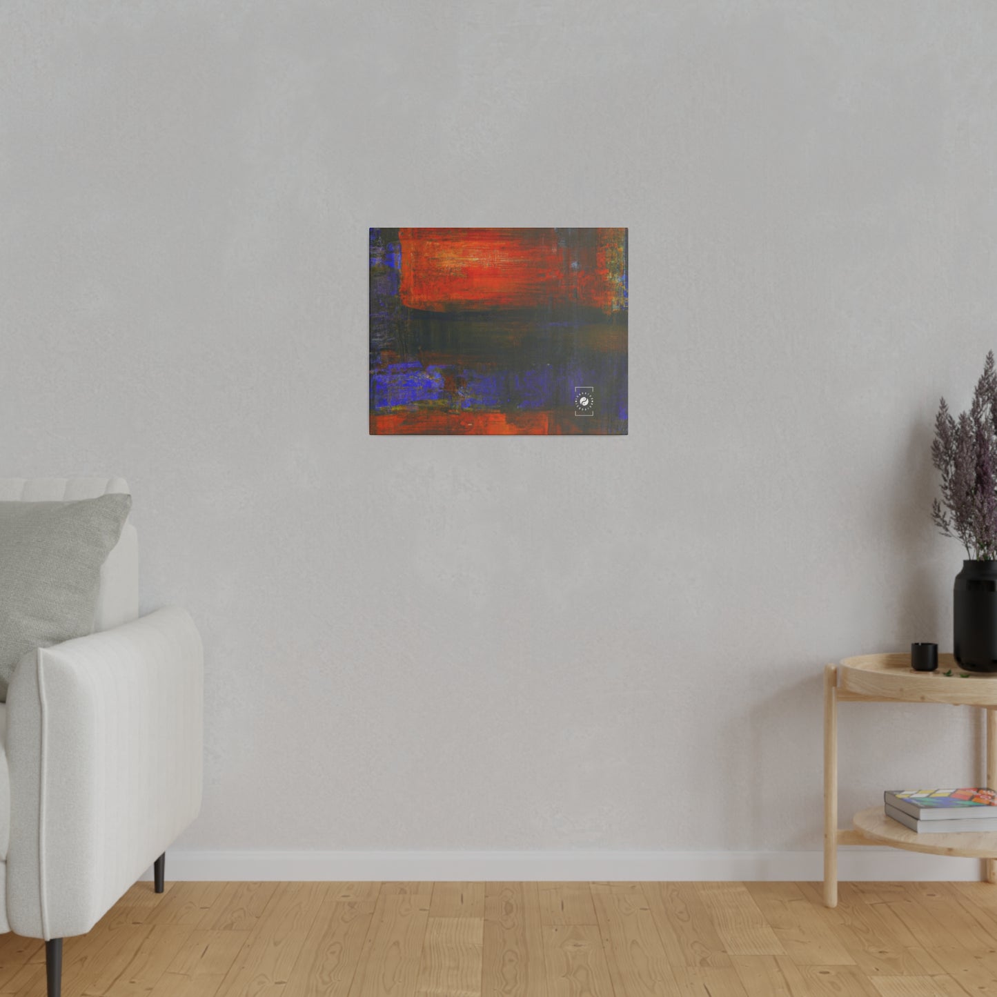 "Chromatic Reverie" - Art Print Canvas