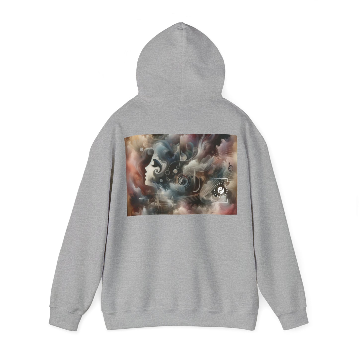 "Harmony of Descent: An Abstract Ode to La Traviata" - Hoodie