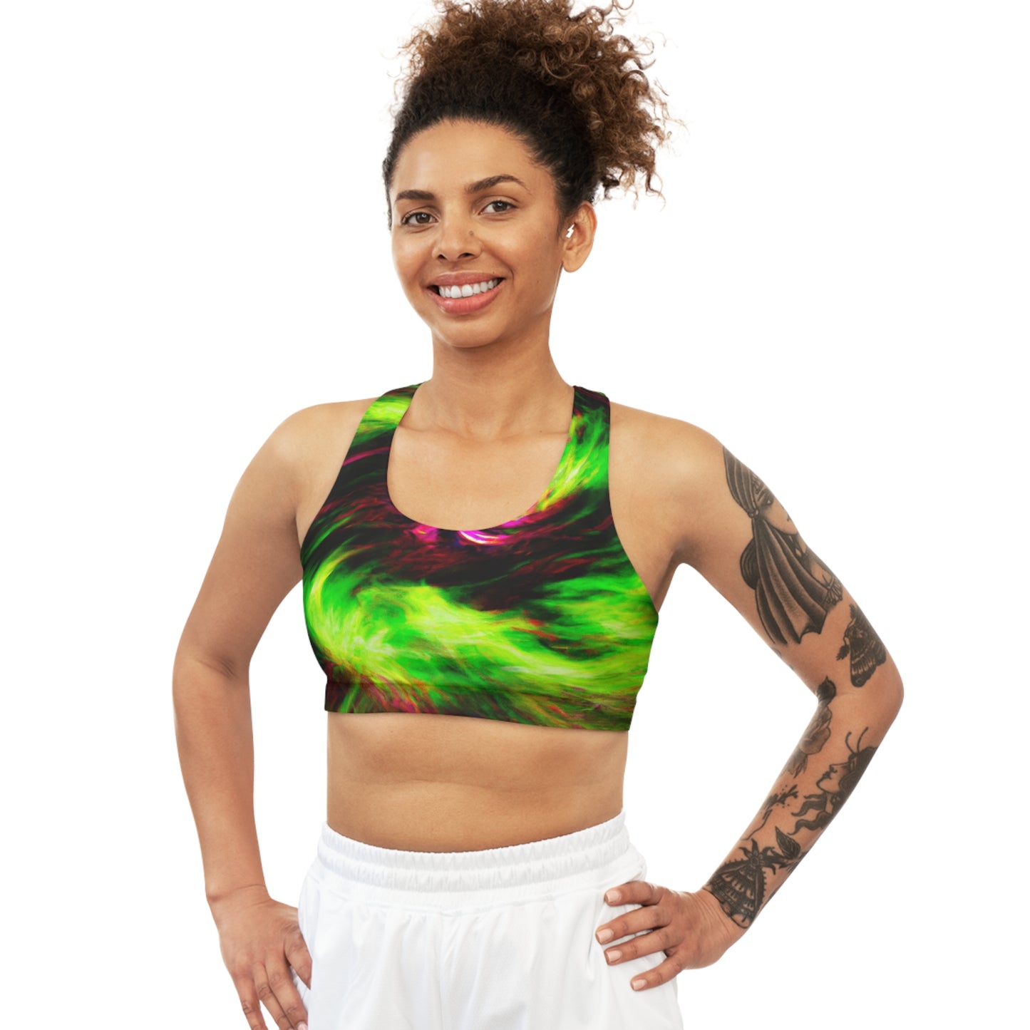 "Galactic Fusion" - Seamless Sports Bra