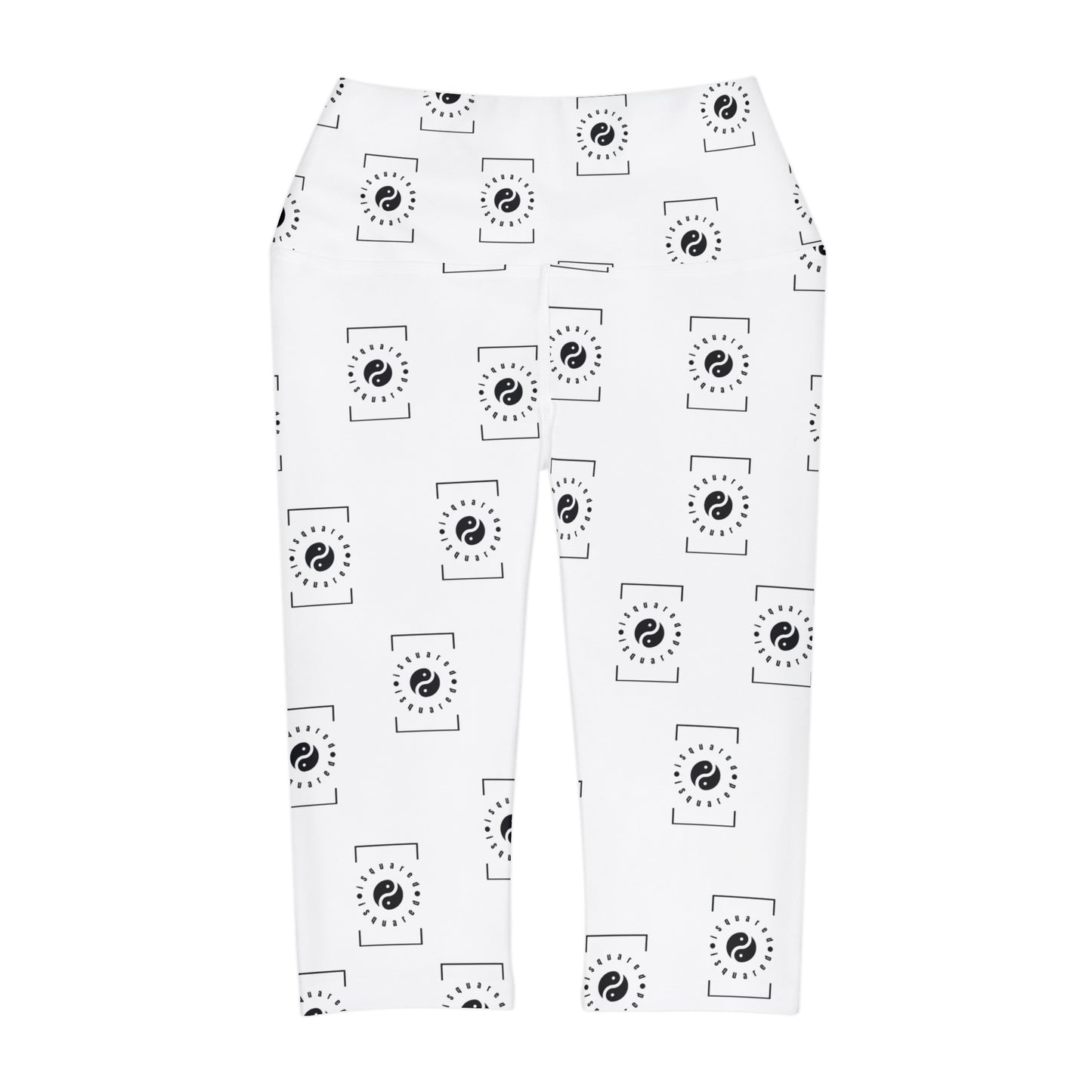 iSquared Yoga - Legging Capri taille haute blanc 