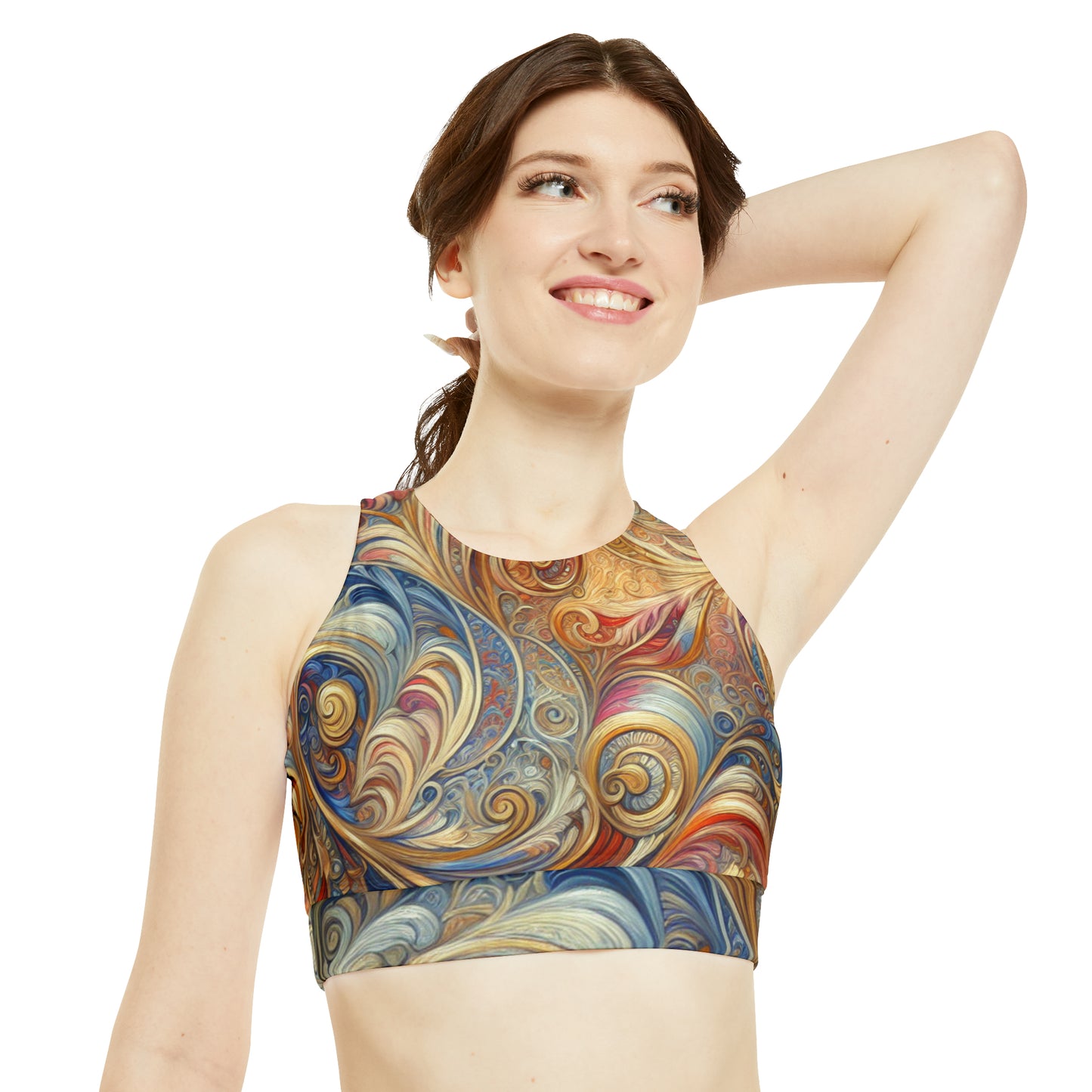 Bartolomeo Veneziano - High Neck Crop Top