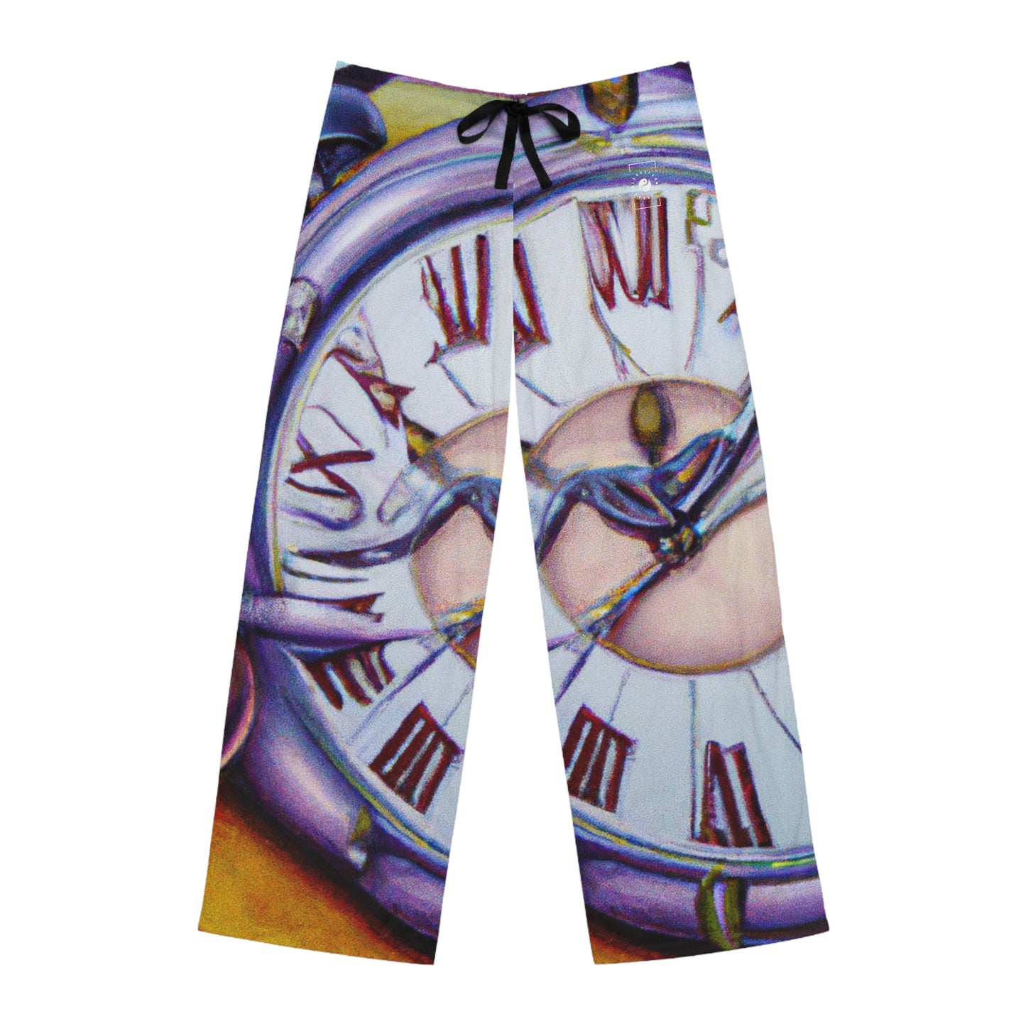 "Chrono Illusionist's Liquid Riddle" - men's Lounge Pants