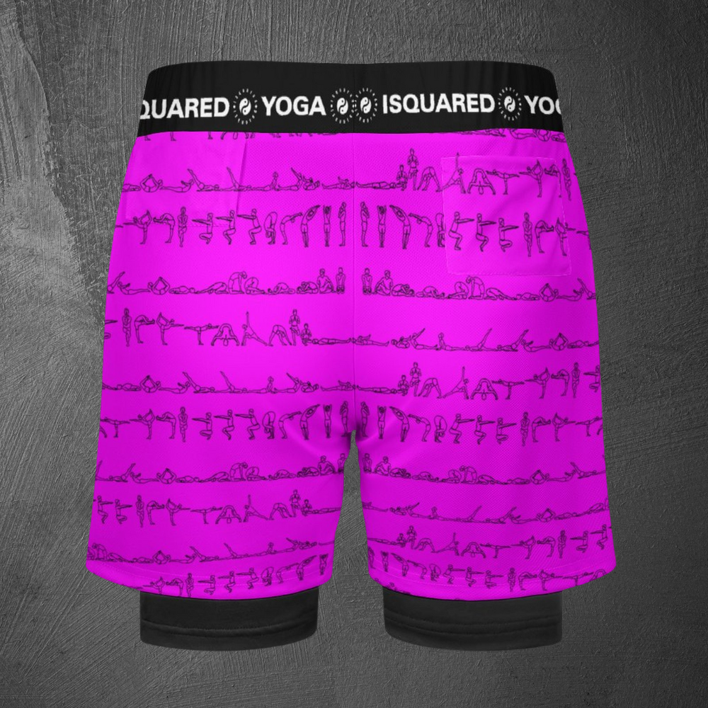 Bikram Series - Compression Yoga Shorts