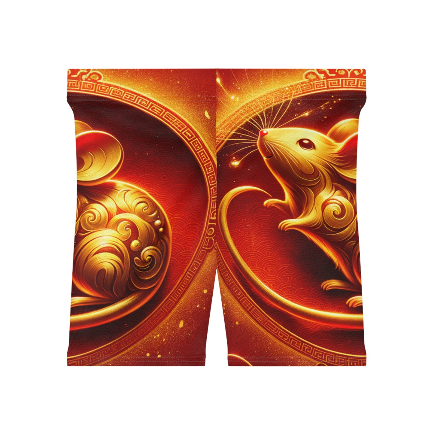 "Golden Emissary: A Lunar New Year's Tribute" - Hot Yoga Short