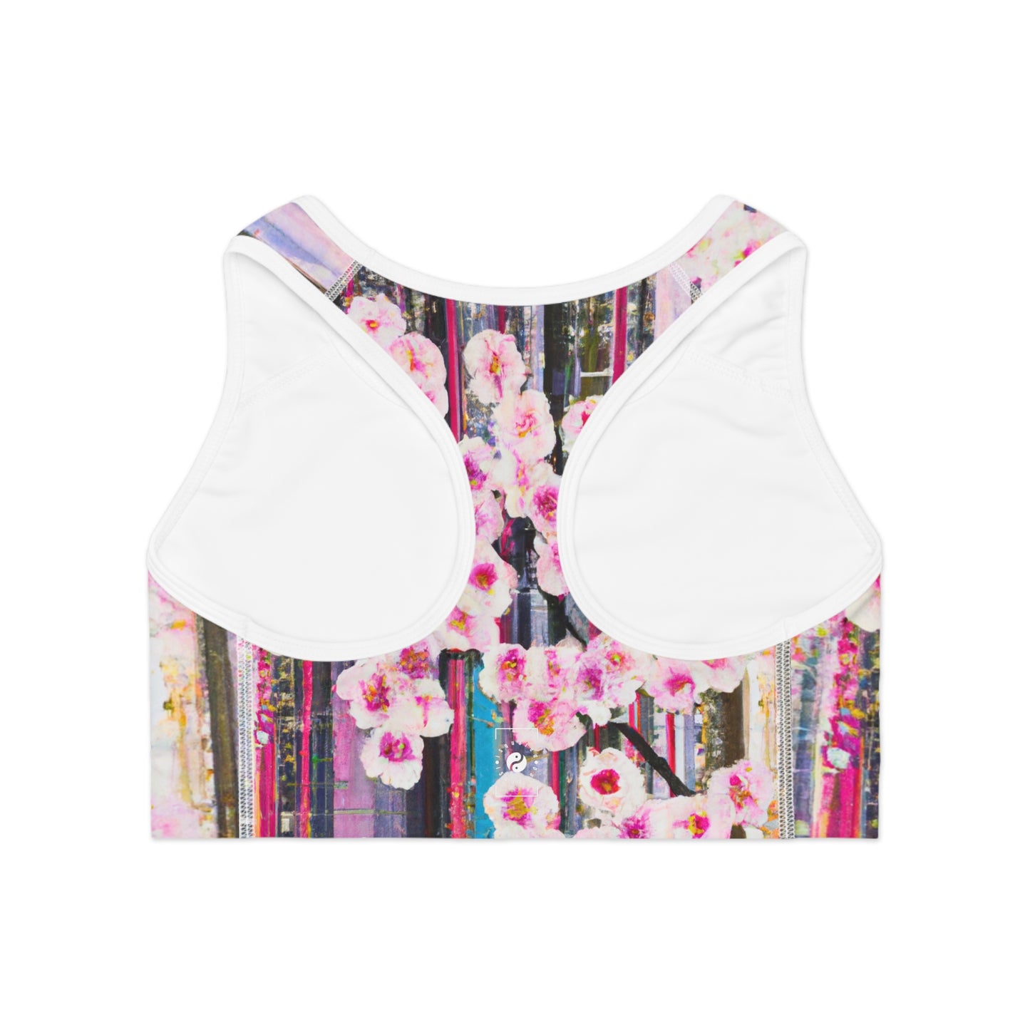 Abstract Bloom 05 - High Performance Sports Bra