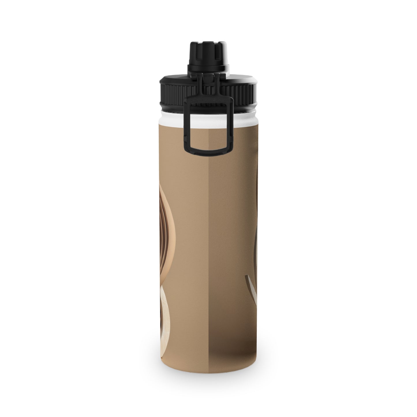 "Hepworth Hues: An Earth Tone Symphony" - Sports Water Bottle