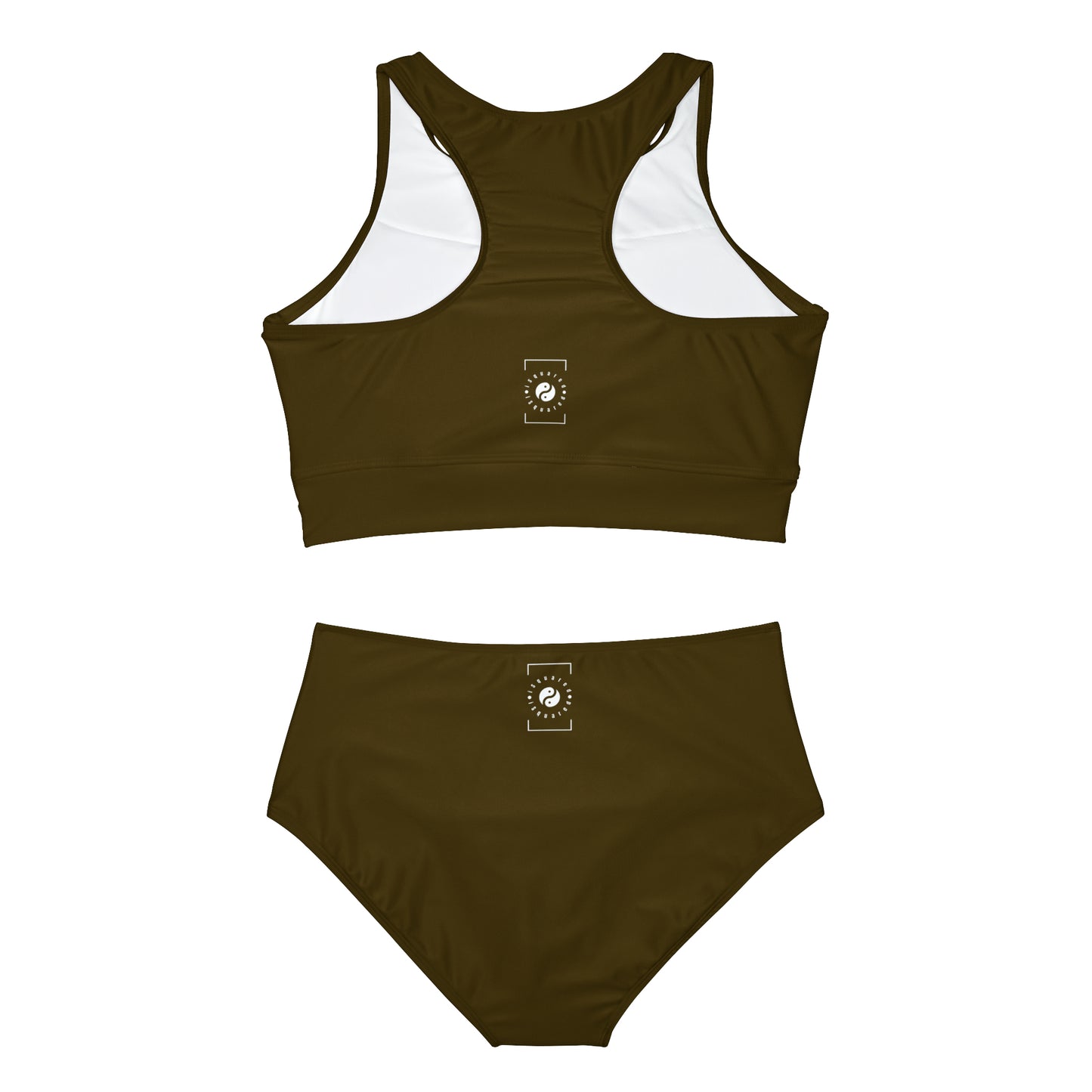 Earthy Brown - Hot Yoga Bikini Set