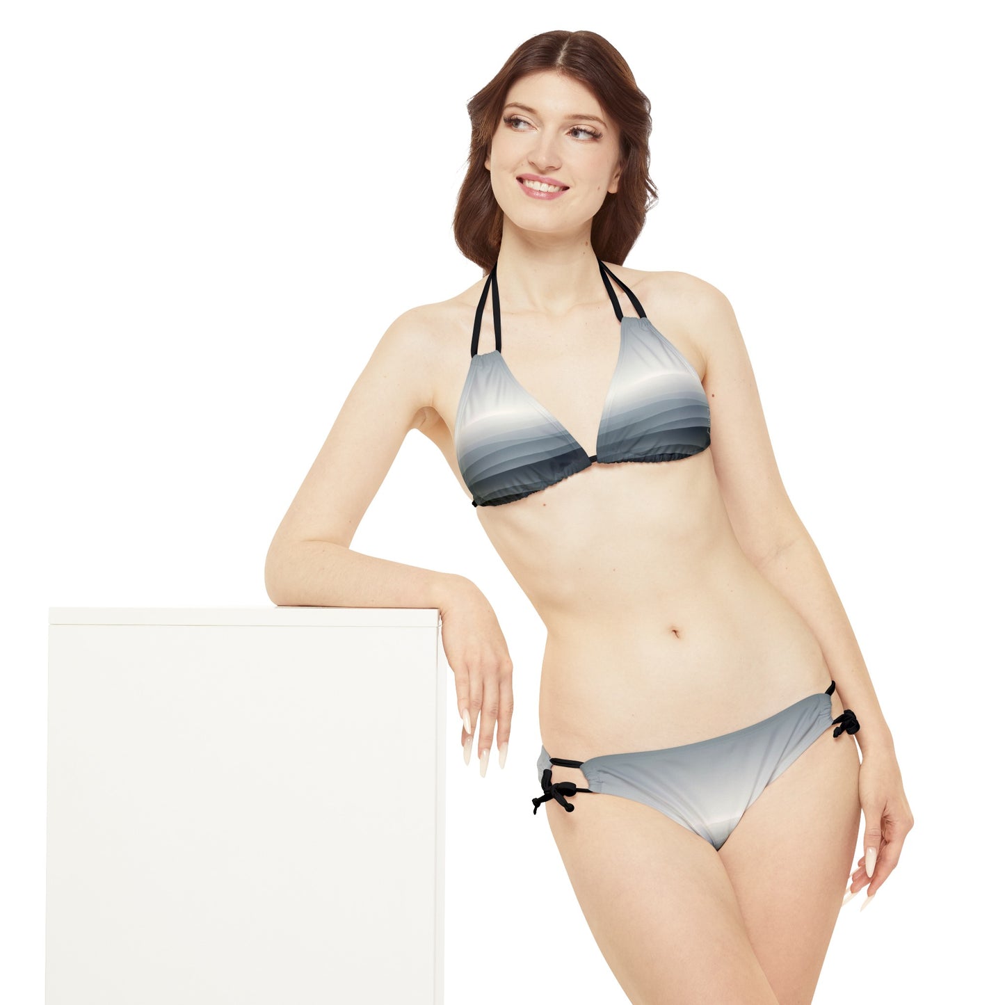 "Gradients of Grace" - Ensemble bikini à lacets