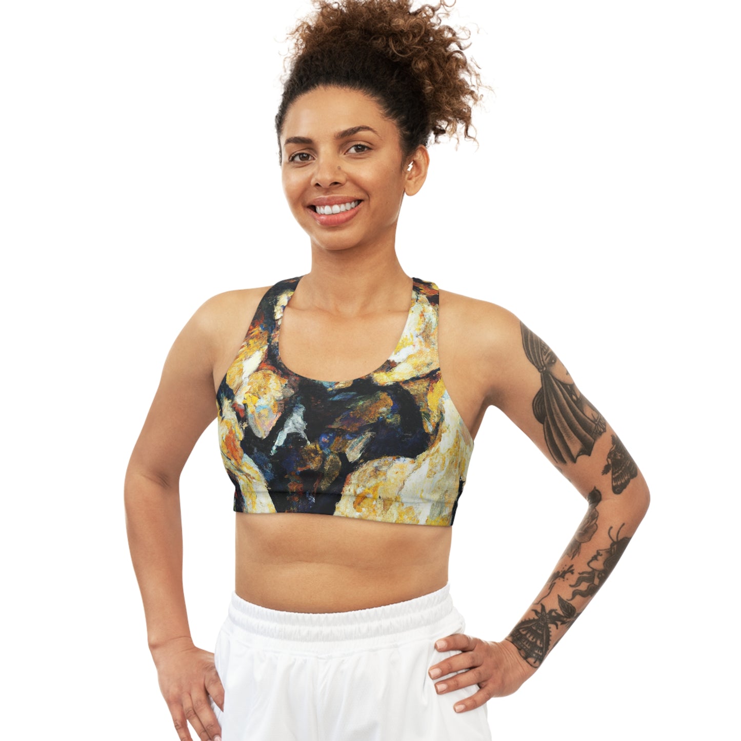 "Embracing Chromatics" - Seamless Sports Bra