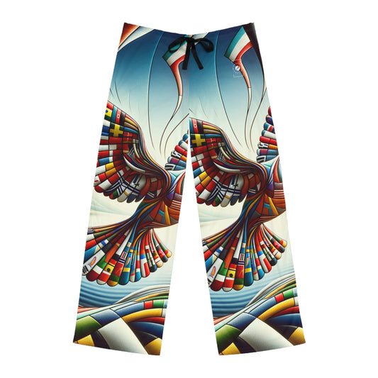 "Global Tapestry of Tranquility" - men's Lounge Pants