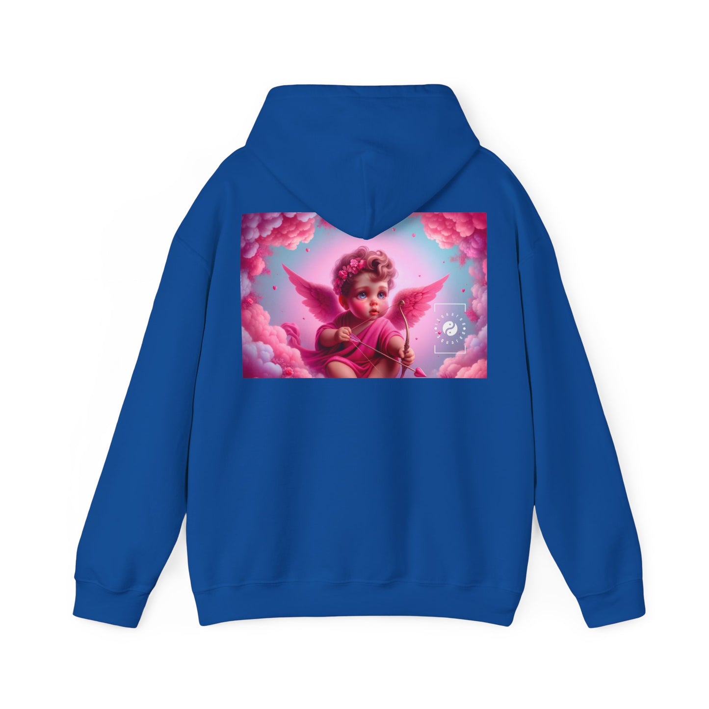 "Bold Blush: A Cupid's Love Affair" - Hoodie