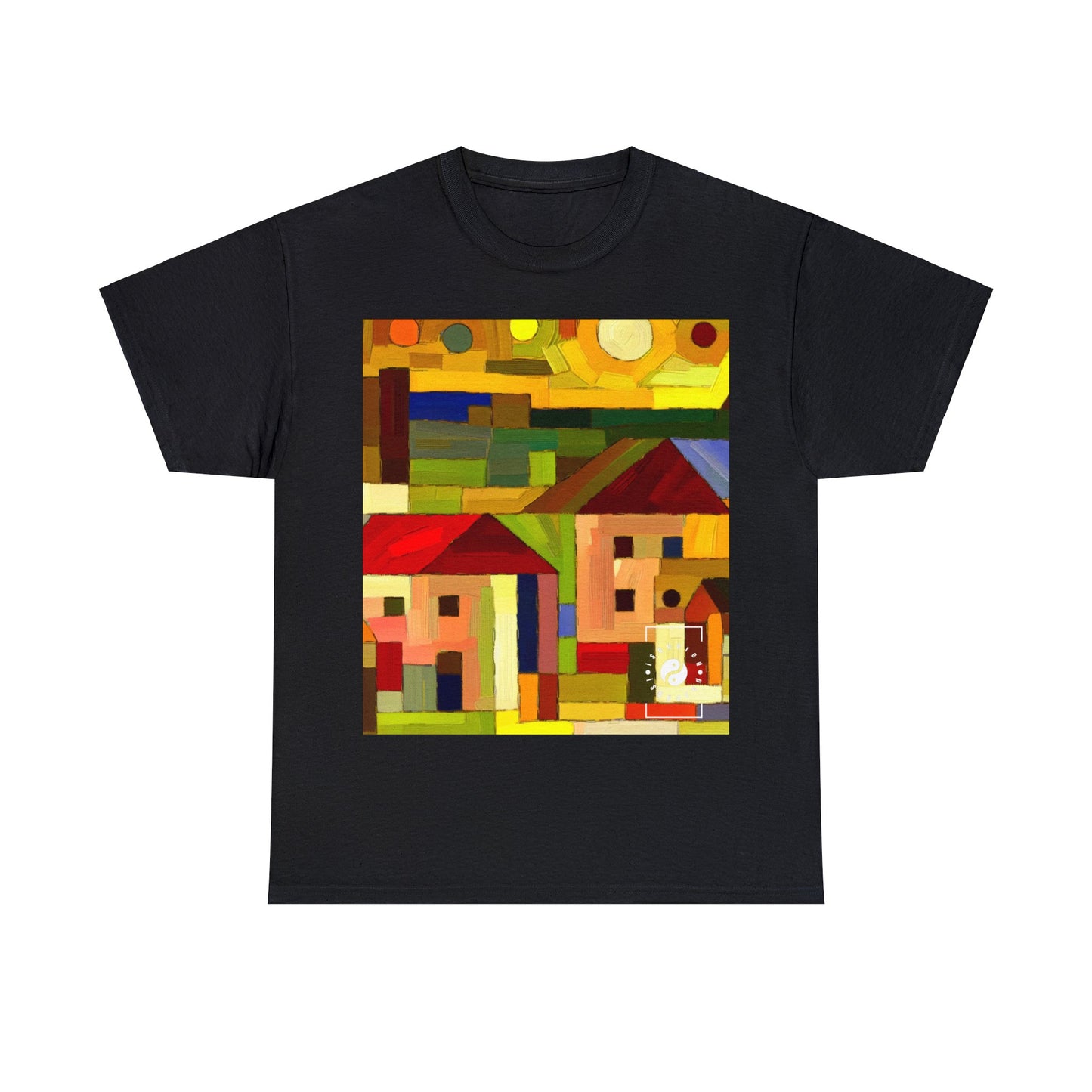 "Adobes de terre aux teintes de Hundertwasser" - Heavy T