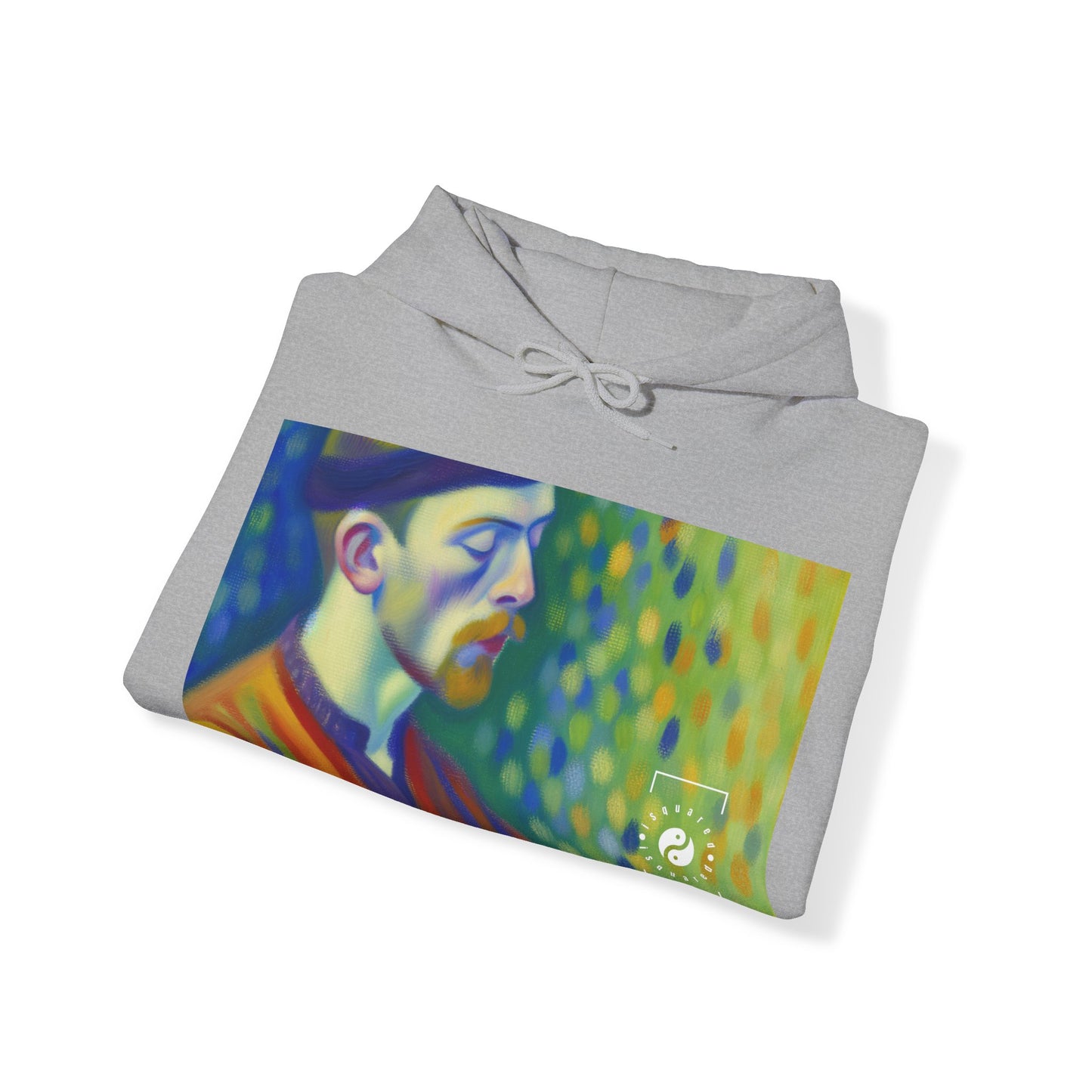 "Serene Resilience: A Frida's Solitude in hues" - Hoodie