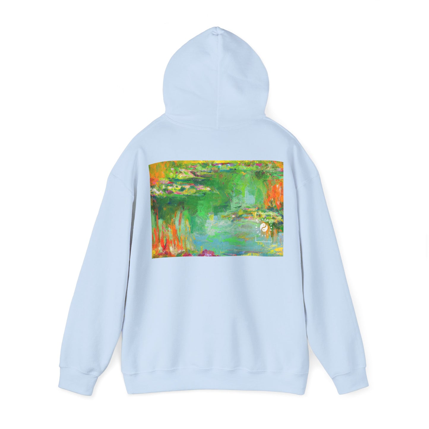 "Lily Aquarelle: Dusk Reflections" - Hoodie