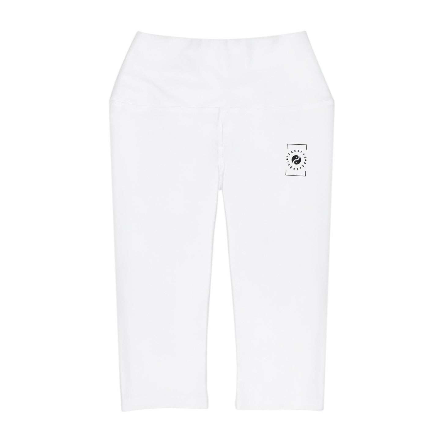 Angel White - High Waisted Capri Leggings