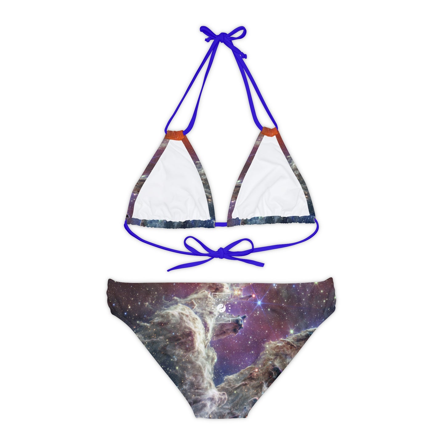 Piliers de la création (image composite NIRCam et MIRI) - Collection JWST - Ensemble bikini à lacets