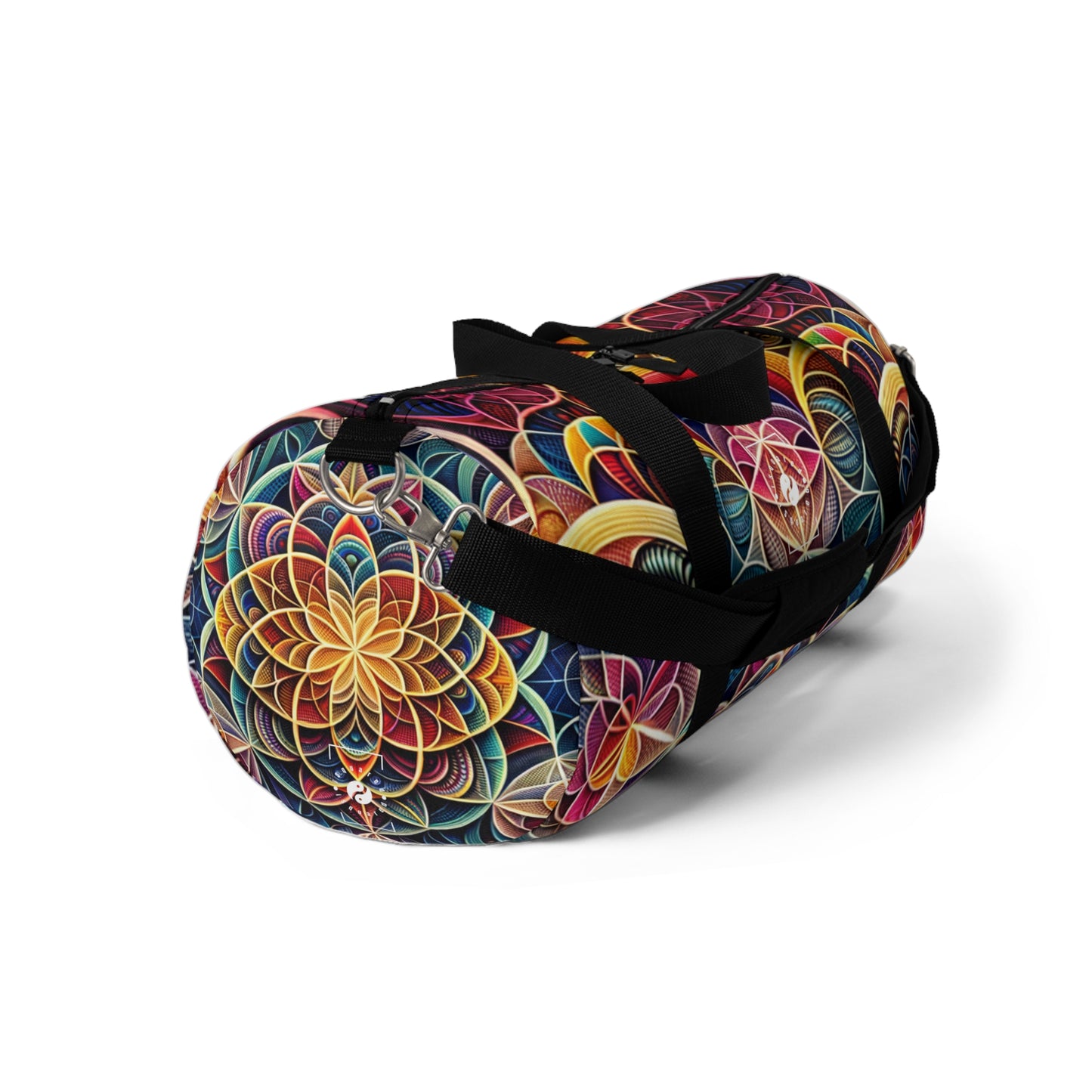 "Sacred Symmetry: Infinite Radiance of Love" - Duffle Bag