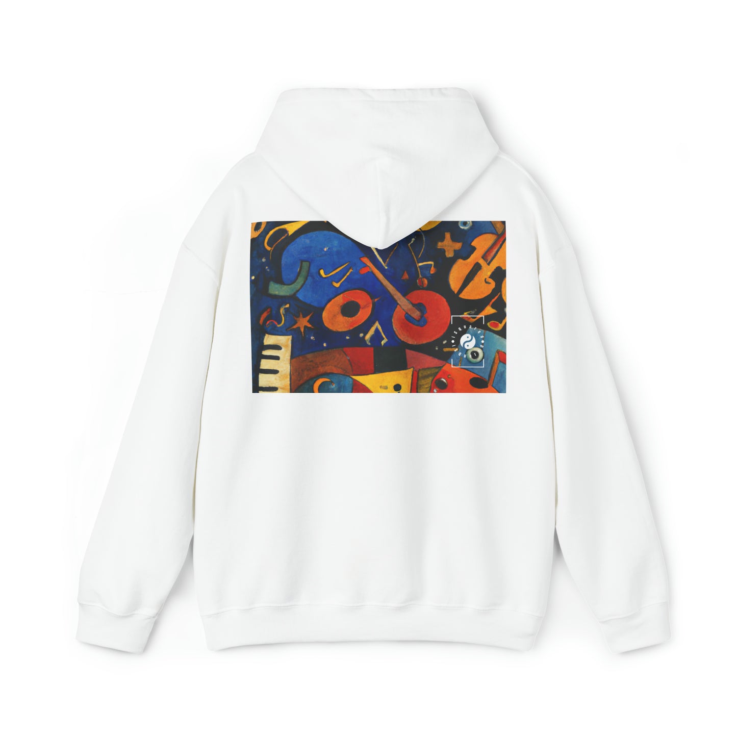 Melodic Abstractions: A Kandinskian Orchestra - Hoodie