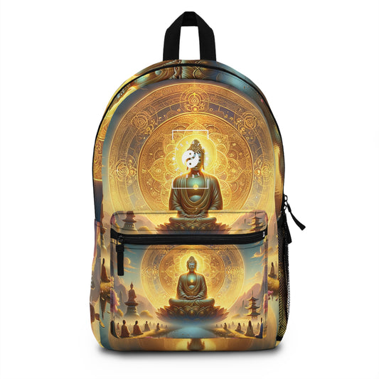 "Serenity in Transience: Illuminations of the Heart Sutra" - Backpack