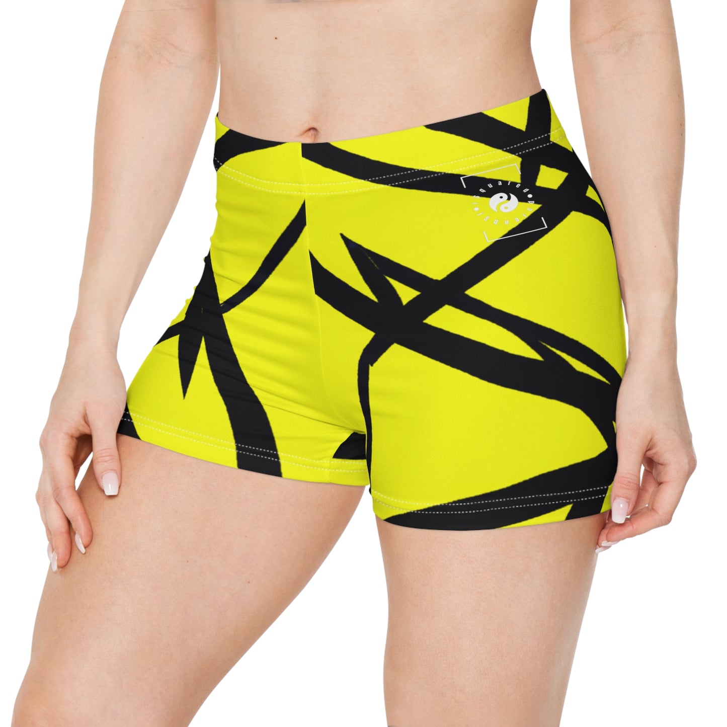 Entangled Harmony - Mini Hot Yoga Short