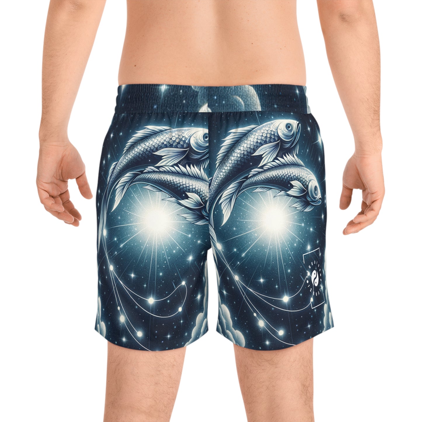 Pisces Harmony - Swim Shorts (Mid-Length) for Men