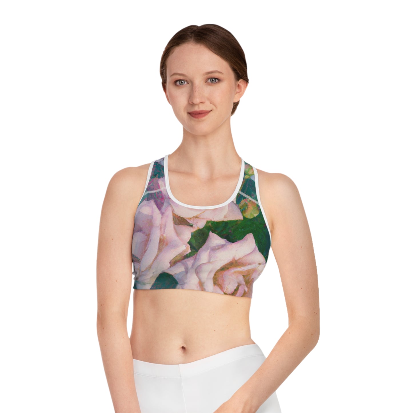 Cosmic Roses - High Performance Sports Bra