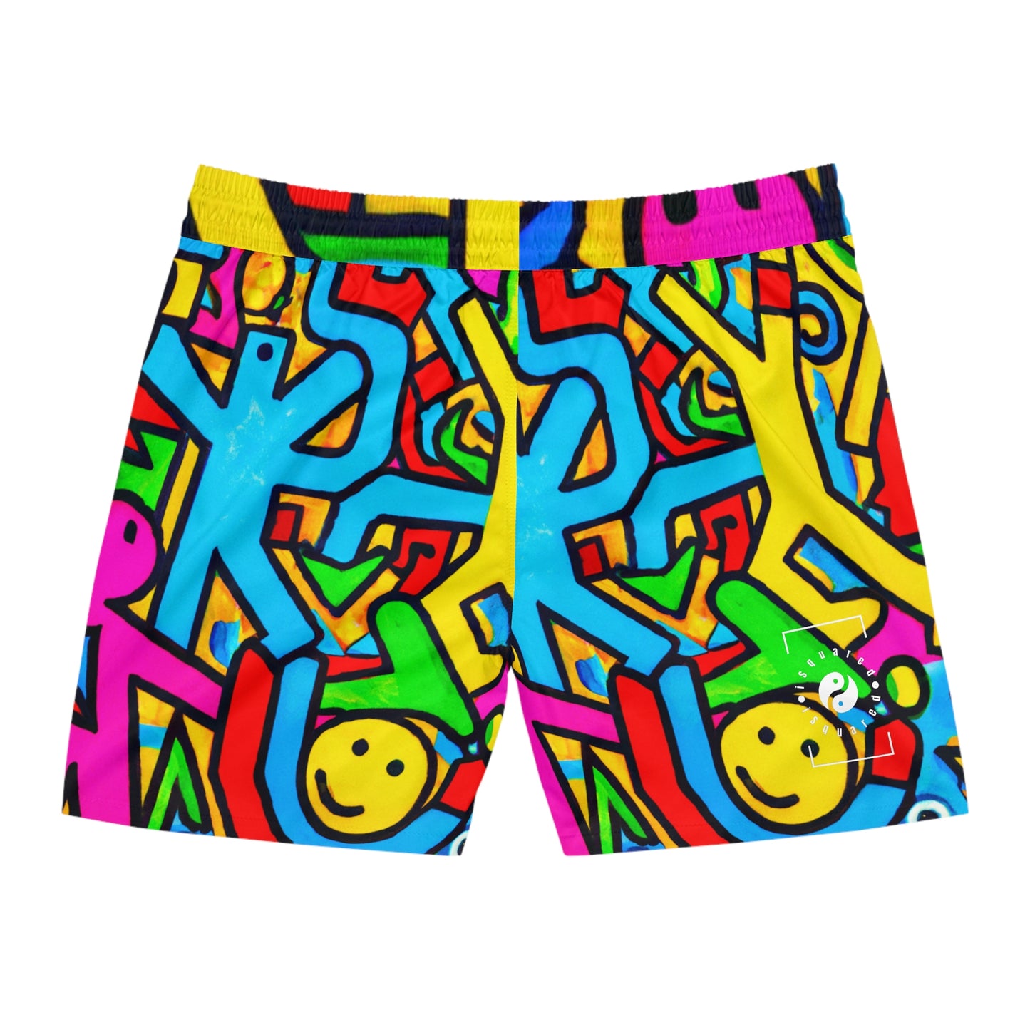 symbols of happiness - Swim Shorts (Mid-Length) for Men