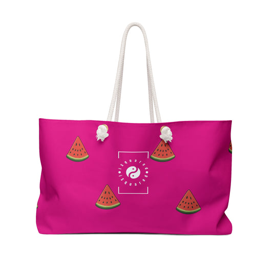 #DF0086 Pink + Watermelon - Casual Yoga Bag