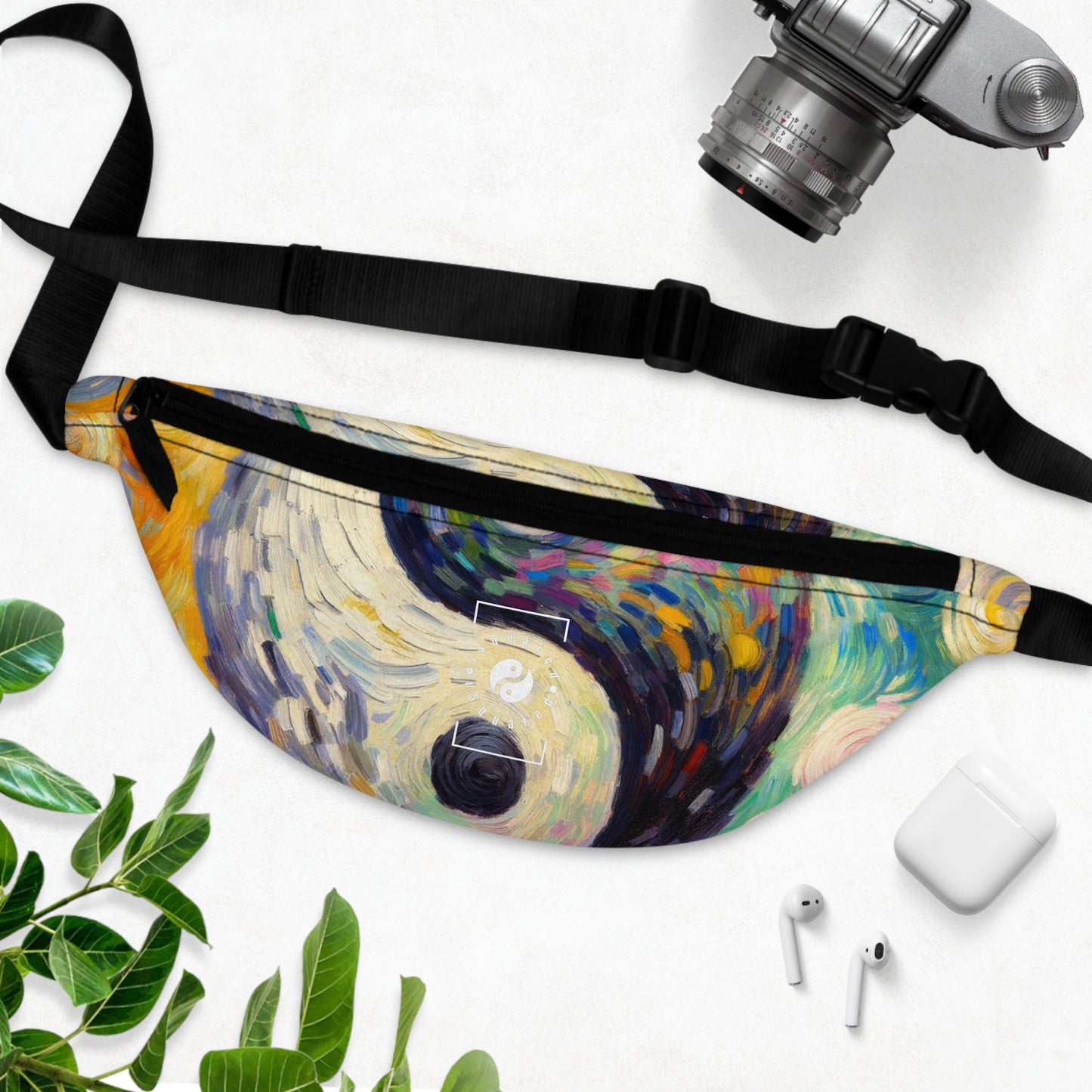 "Spectral Duality: An Impressionist Balance" - Fanny Pack