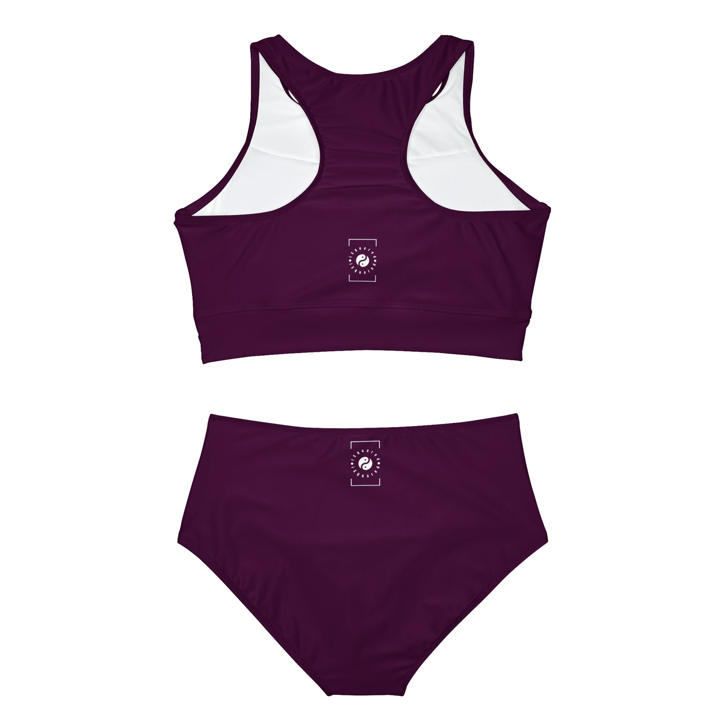 Deep Burgundy - Hot Yoga Bikini Set