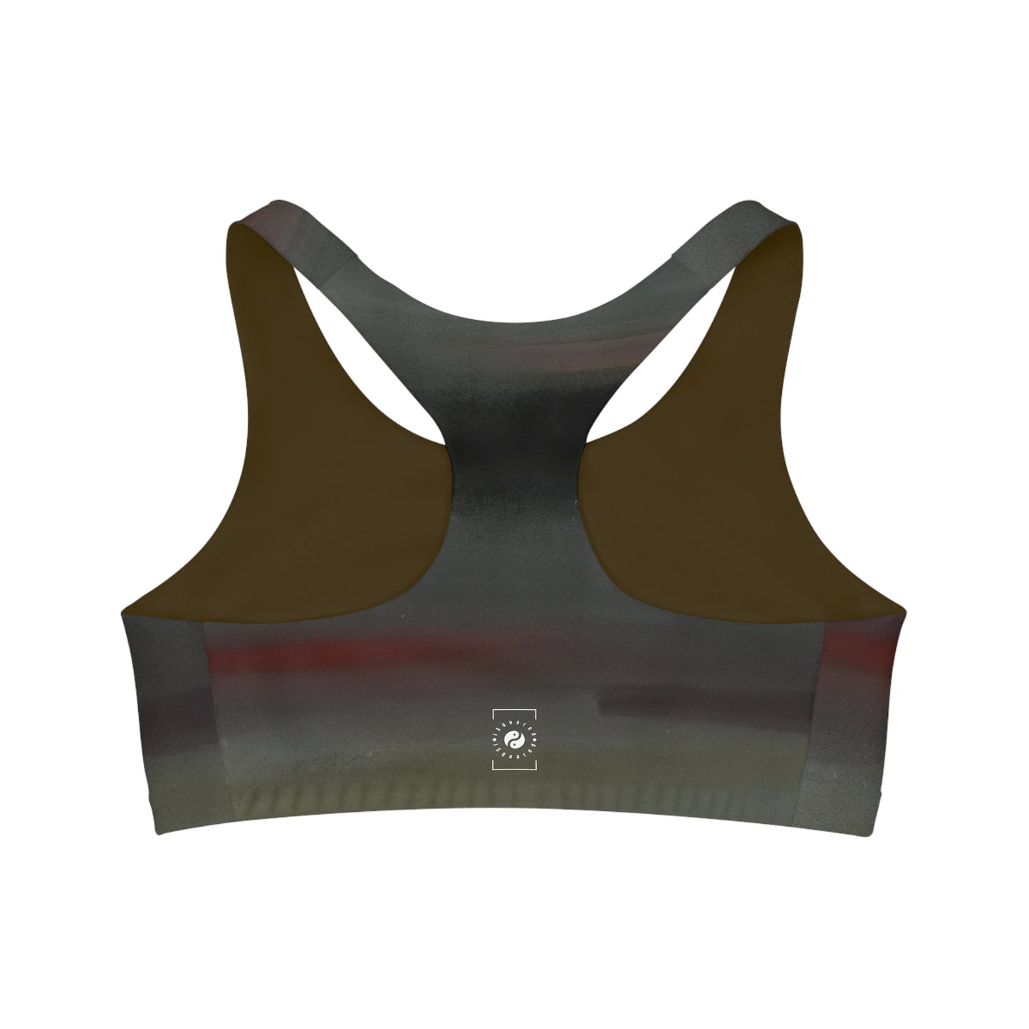 "Shadowed Harmony" - Seamless Sports Bra