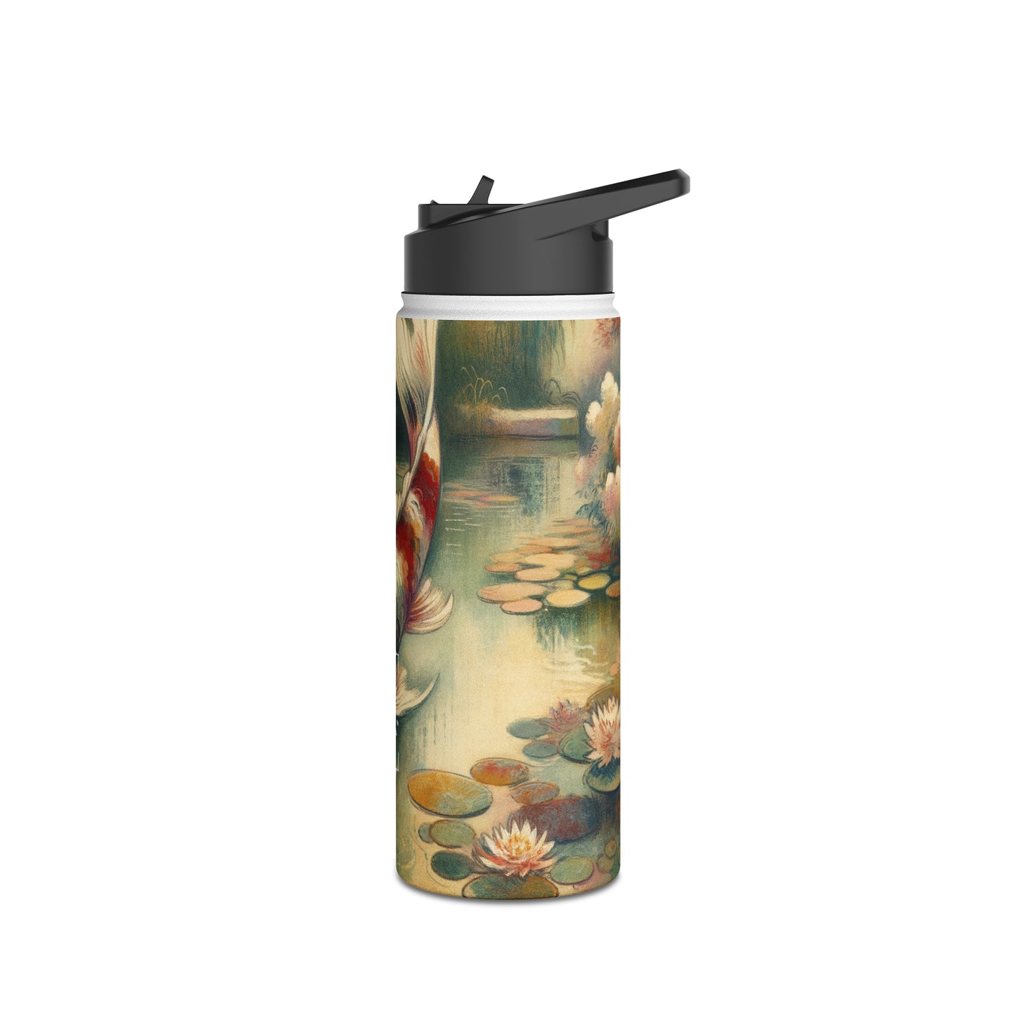 Koi Lily Pond - Water Bottle