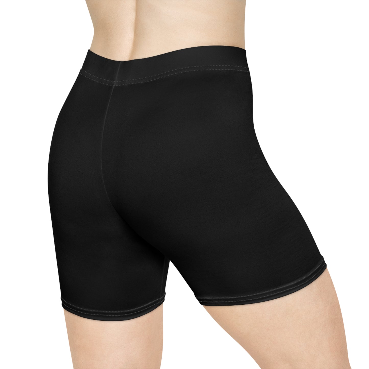 Noir pur - Short de yoga chaud