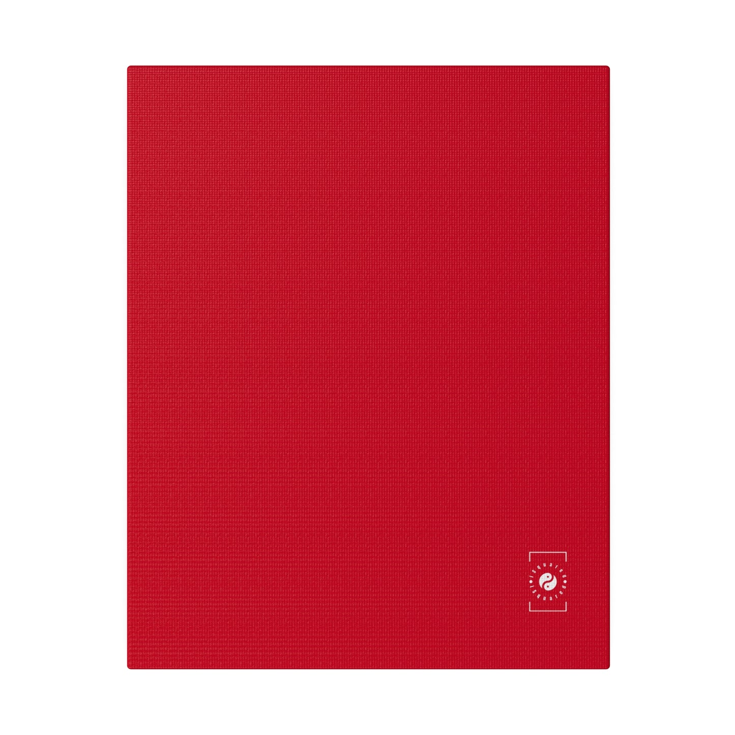 #D10927 Scarlet Red - Art Print Canvas