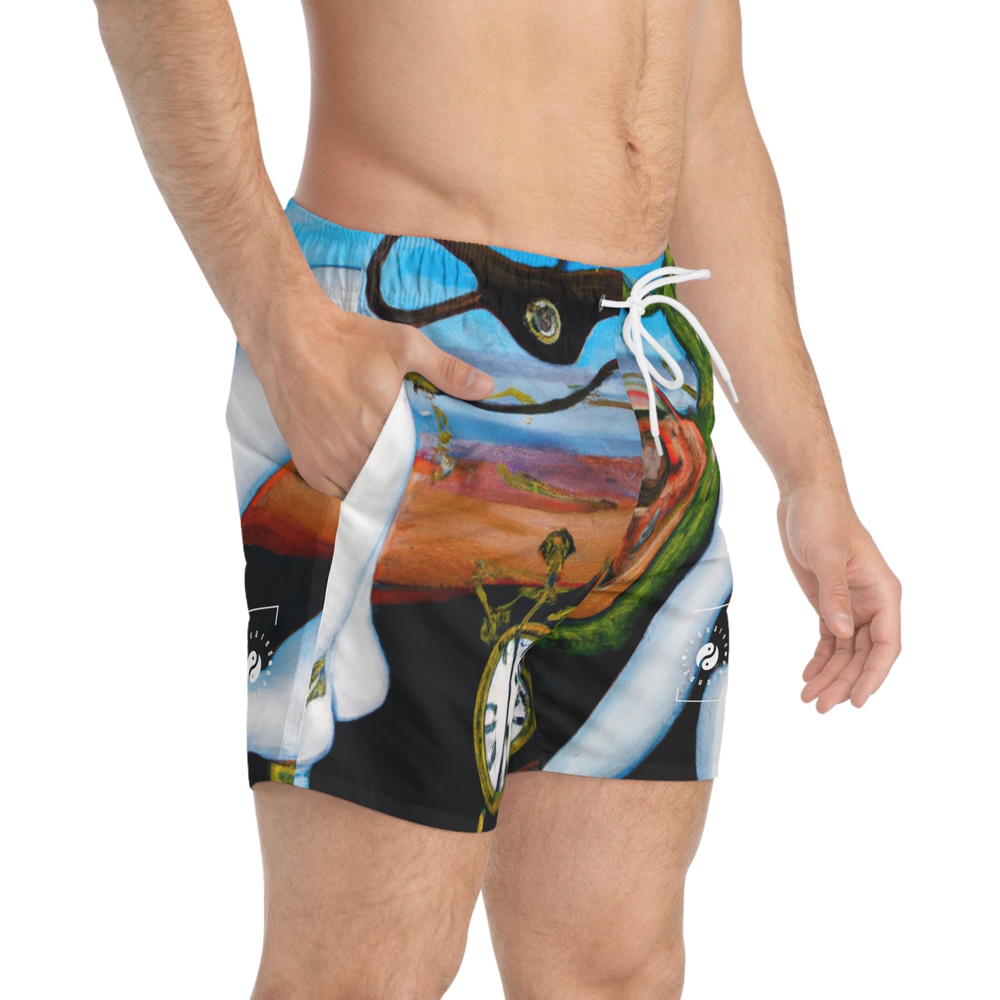 Timeless Reverie - Swim Trunks for Men