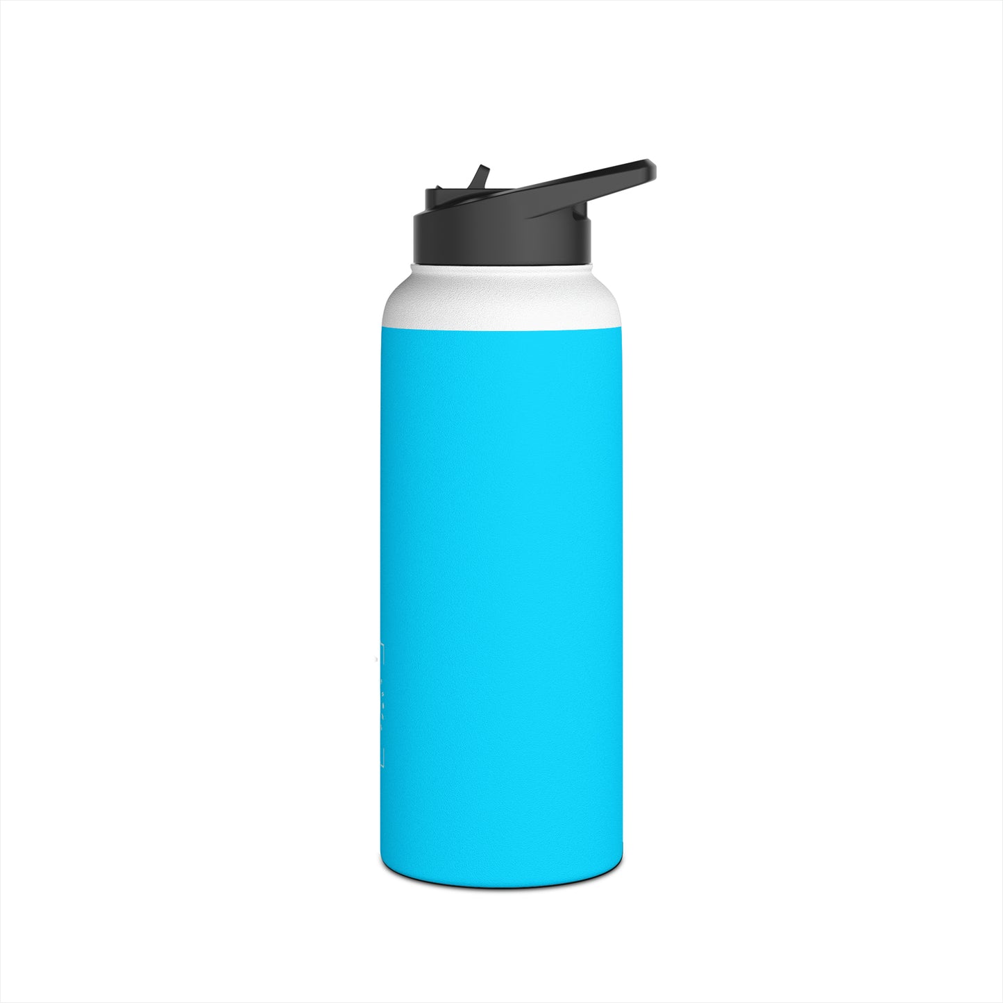 #04D9FF  Neon Blue - Water Bottle