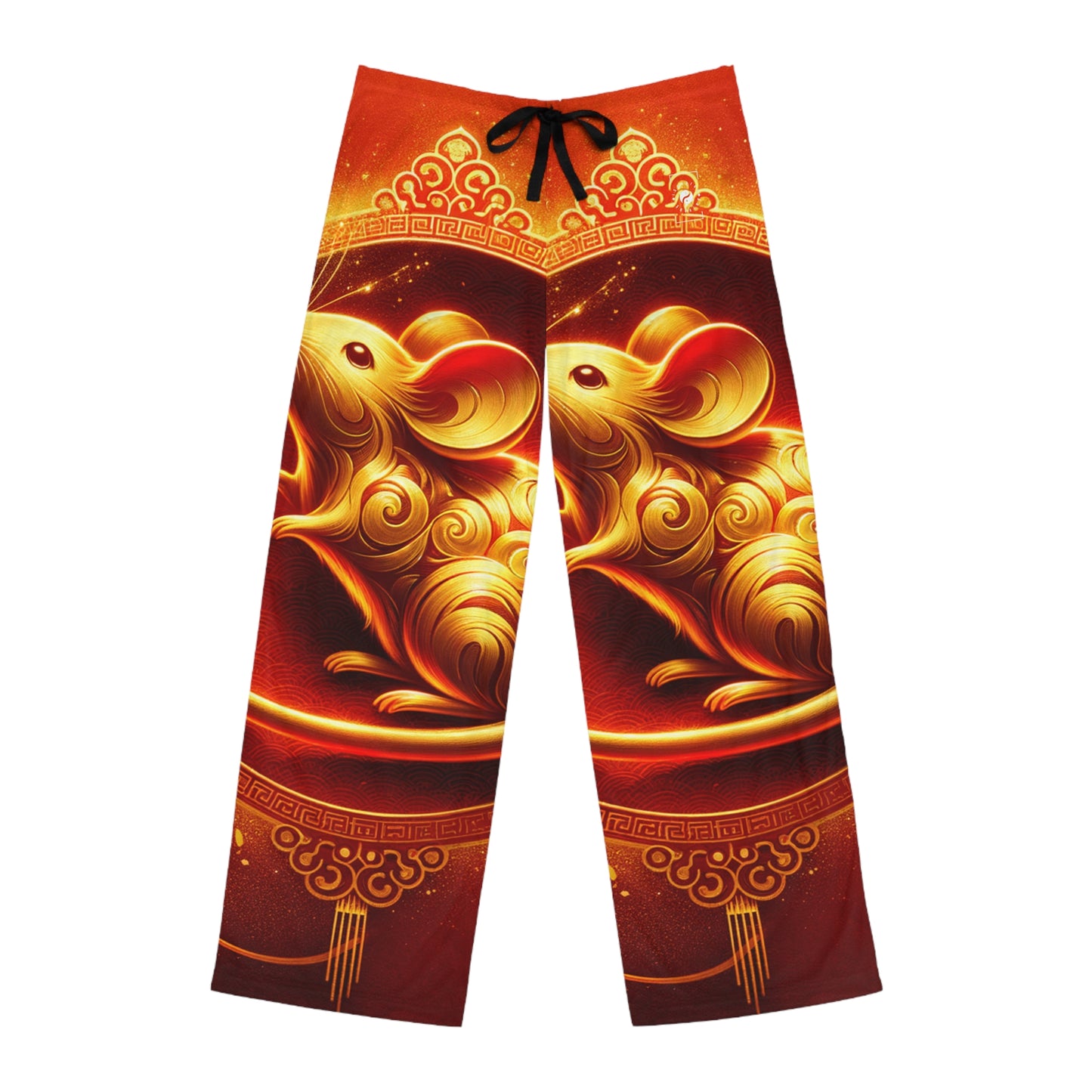 "Golden Emissary: A Lunar New Year's Tribute" - men's Lounge Pants