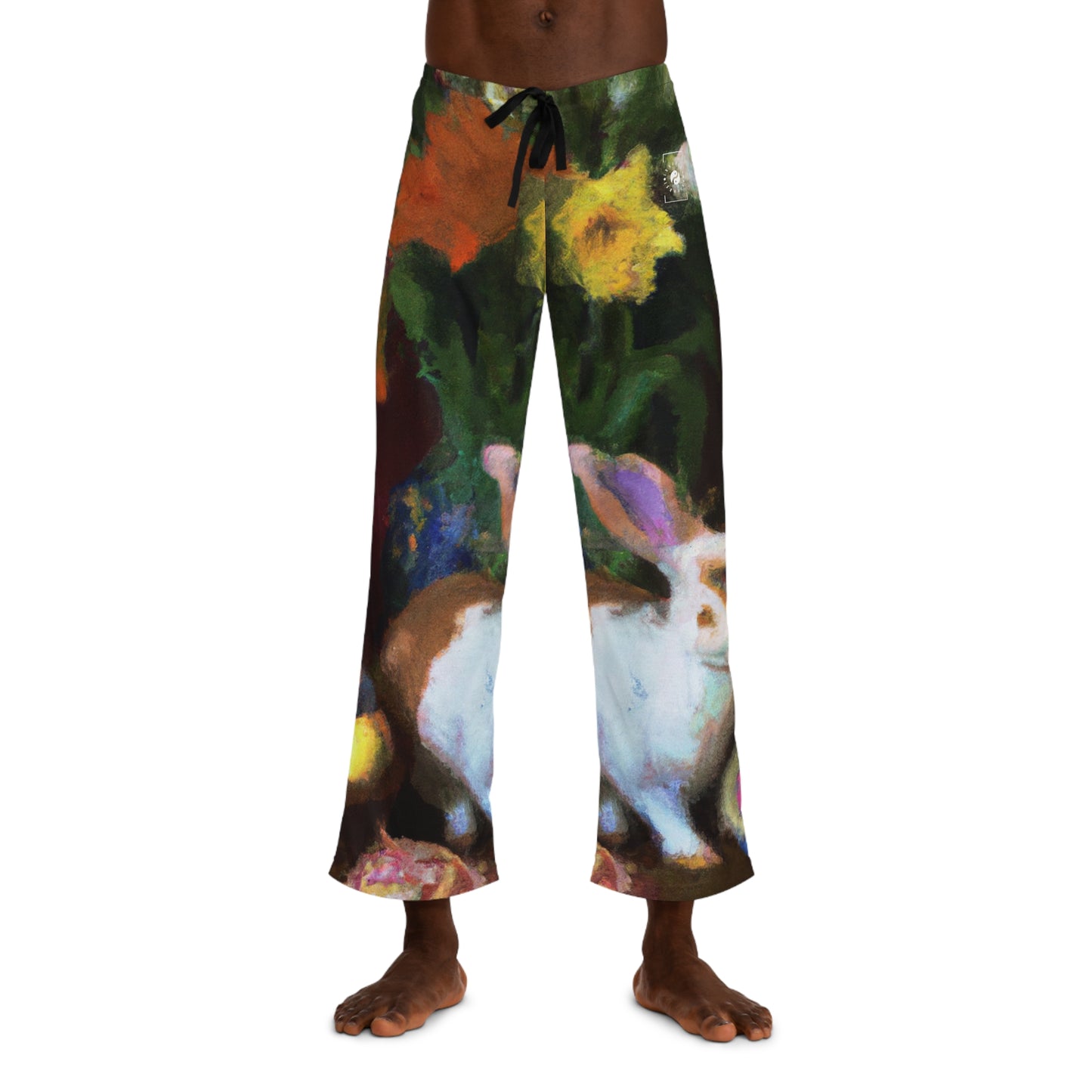 "Velveteen Aureate Easter Reverie" - men's Lounge Pants